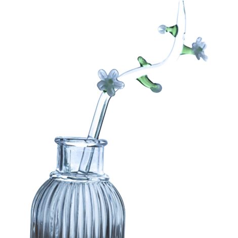 Fleurs en verre soufflé à la main pour la Saint-Valentin, Noël et les anniversaires (décoration) (1/5)