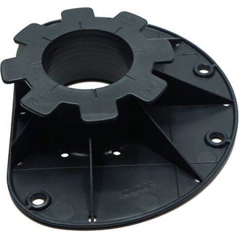 Demi plot de terrasse réglable - 50-80 mm - Solidor