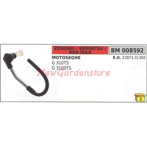 Tubetto tubo aspirazione pompa olio ZENOAH per motosega G 310TS 3100TS 008592