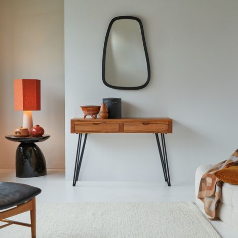 Console en bois d'acacia 120 Bonnie (1/5)