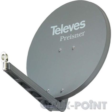 Parabola satellite Televes s85qsd-g 39,5 dBi 85 cm