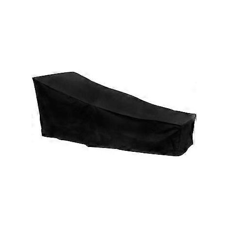 Garten-Sonnenliegenabdeckung mit Belüftungsöffnungen, wasserdicht, winddicht, UV-beständig, strapazierfähige 420D Oxford-Gewebe-Sonnenliegenabdeckung, Liegestuhl (200x75x40/70cm) -
