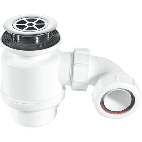 McAlpine STW4-RB 50mm Water Seal Resealing Shower Trap with Multifit Outlet (1/4)