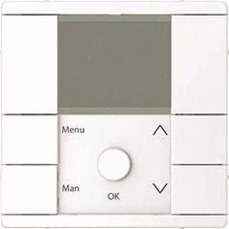 Merten Programador horario Diseño blanco loto elegante