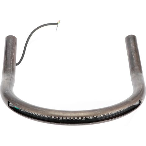 Boucle de selle arrière, boucle de selle et tube de cadre avec feu arrière, clignotant et feu stop compatibles avec Honda 230 mm