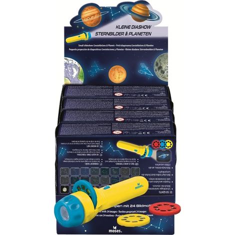 EXPOSITOR 12 LINTERNAS DIAPOSITIVAS PLANETAS