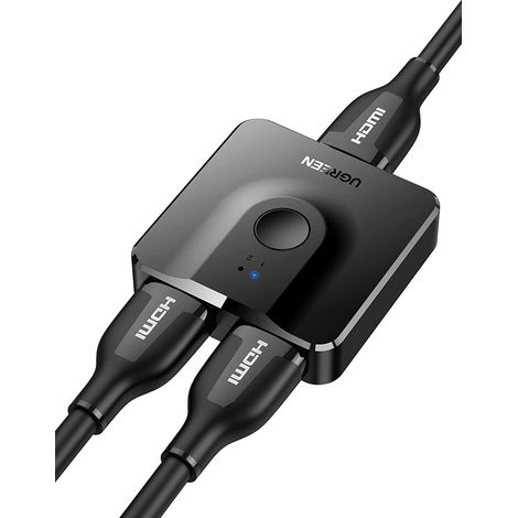 Ugreen hdmi switch 1x hdmi auf 2x hdmi 4k60hz - schwarz (1/5)