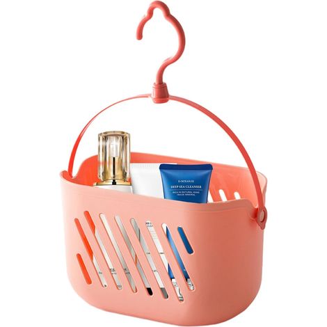 Panier de douche avec poignée , idéal pour ranger vêtements , serviettes , shampoing , gel , nettoya