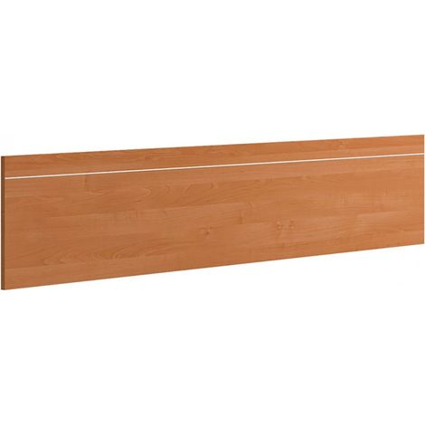 Tête de lit pour lit de 135 et 150 cm coloris Cerisier - Longueur 158 x Hauteur 40 x Profondeur 1,5 cm (1/2)