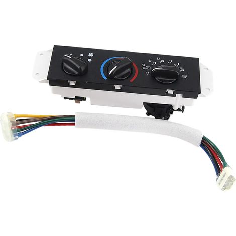 Automotive climate control module, automotive air conditioning control panel for Jeep Wrangler 55037473AB (1/4)