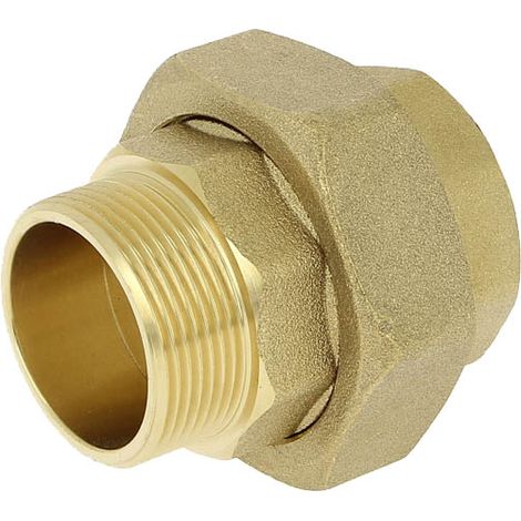 Raccord laiton union droit 126 Mâle Femelle 1"1/2 (40/49) - Arcanaute