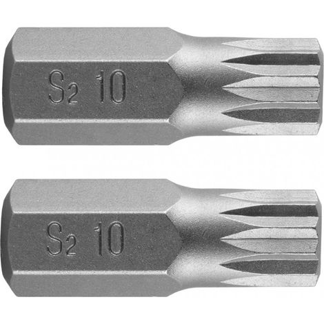 Pointe cannelée M10 x 30 mm, S2 x 2 pièces. (1/3)
