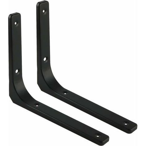 2PCS Wall Mount Bracket – Heavy Duty Steel 300mm x 250mm – Heavy Duty for Shelves – Easy Installation Included (1/5)
