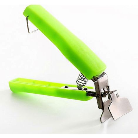 Pince à bol chaud inoxydable poignée plastique, outil cuisine multifonction anti-brûlure pour bols, plats, plateaux et récipients chauds/froids (1/5)