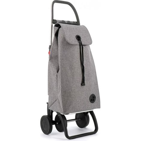 CARRO COMPRA 4 RUEDAS PLEGABLE GRIS TWEED - IMX385 GRIS (1/3)
