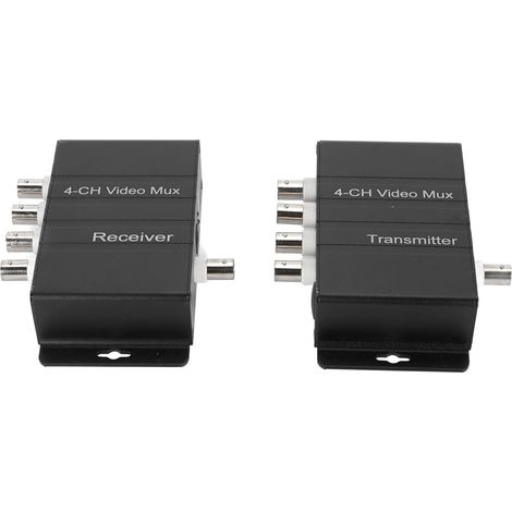 4-Kanal-HD-Video-Multiplexer-Sender-Empfänger, 400 m störungsresistent
