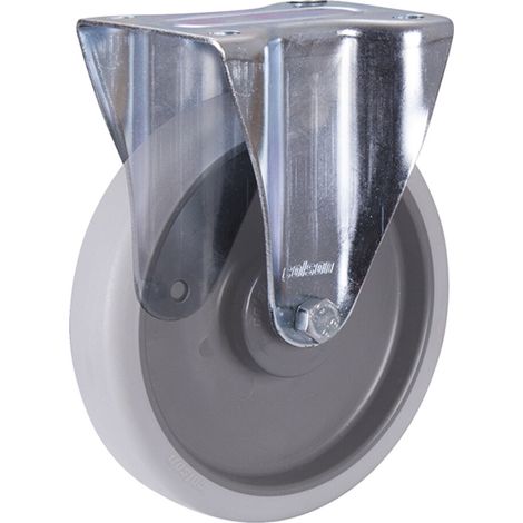 VARIOfit Bockrolle 200 x 40 mm grau (thermoplastisch) (1/4)