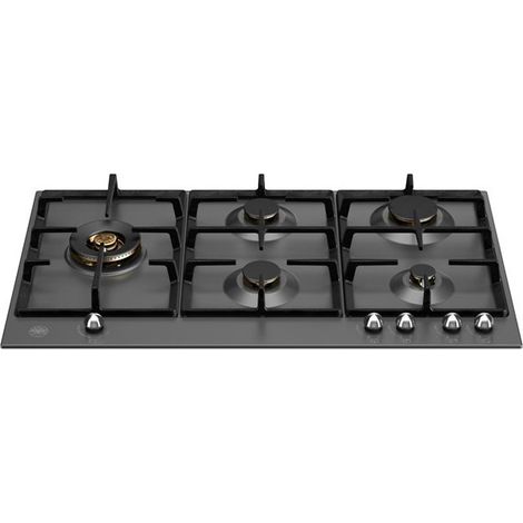 Bertazzoni P905LHERNE plaque Noir Intégré 90 cm Gaz 5 zone(s)