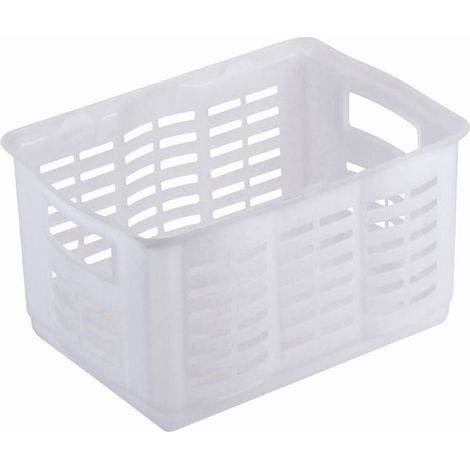 CURVER PANIÈRE À LINGE XL 18L, TRANSPARENT, BASKETS, 42,9X31,4X25,8 CM 173100