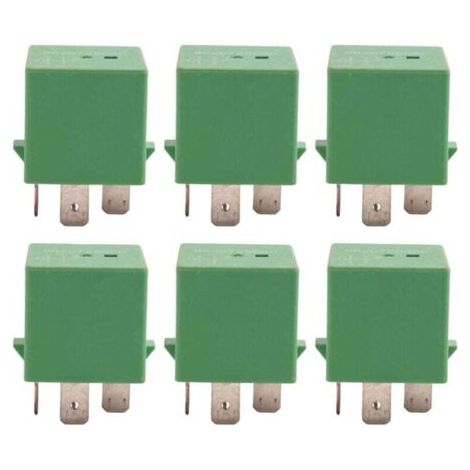 BARKBUSTERS Relais Ventilateur Radiateur 12V 35A 5 Broches Vert Compatible 206 207 306 307 406 407 807 (1/4)