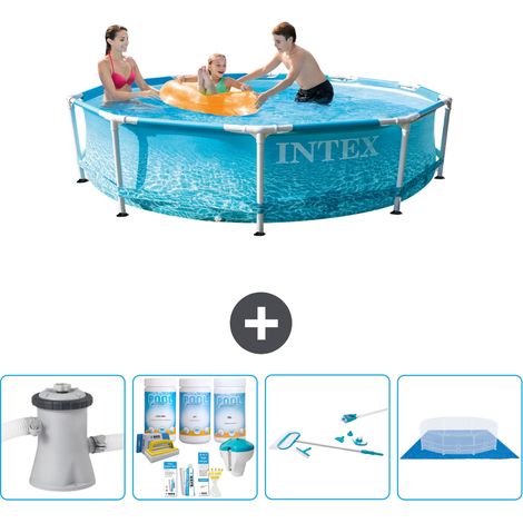 Frame Pool Rund - 305x76 cm - 5-teilig S20978 (1/4)