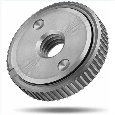 Accessoire pour une meuleuse,écrou de serrage rapide SDS Clic M14, pour toutes les meuleuses d'angle AEG, Black & Decker, Dewalt, Flex, Hitachi, Metabo, Makita etc. (1x écrou de serrage) (1/5)