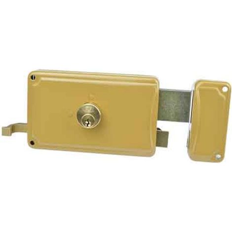 SERRATURA PORTONCINO 'P30' FACCHINETTI E60 Sx - Scatola 120x85 mm