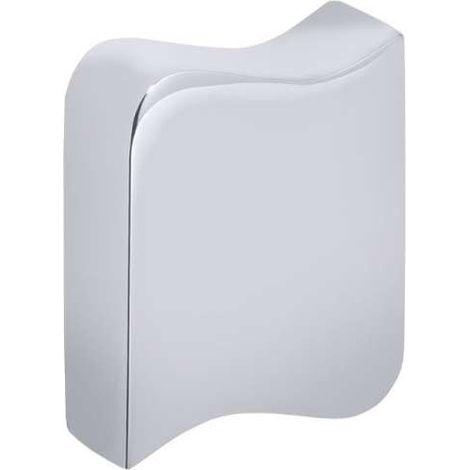 Perfetto 2 Dekor-Element ''Welle'' , Messing massiv, PERF-WELLE2 verchromt