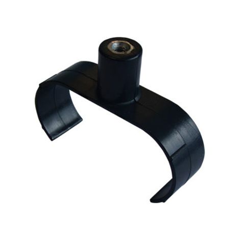 Collier d'aspiration centralisée ovale série SlimLine Vac pour cloison 70 mm, SACH AI9109-SC