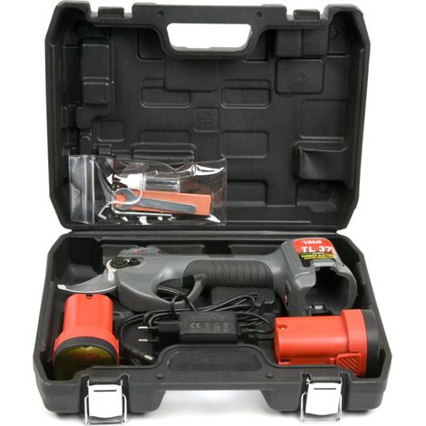 FORBICE DA POTATURA A BATTERIA LISAM TL 37 CON 2 BATTERIE 4,5 AH