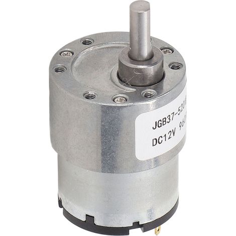 Moteur à Engrenages DC 12V 960RPM avec Bobine en Laiton, Grande Torsion et Rotation CW/CCW (1/5)