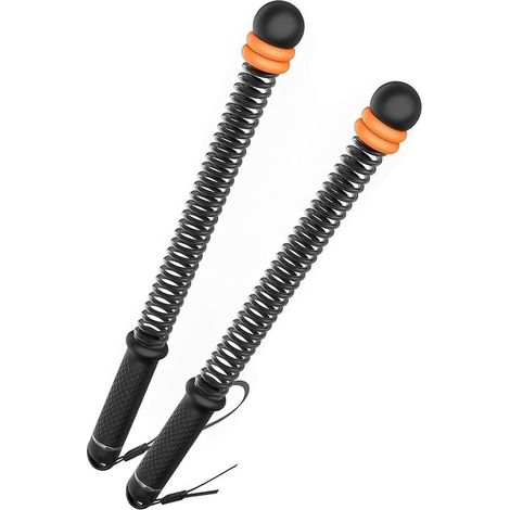 2pcs Wireless Battle Ropes Portable Battle Rope for Home Gym Training Weight Loss Cardio Strength Men Women Beginners (1/5)
