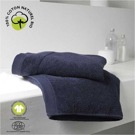 Today Organic Handtuch blau marine 70x130 cm (1/3)