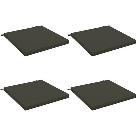 Coussins de siège 4 pièces SOEST 4 pc 100 % polyester vidaXL