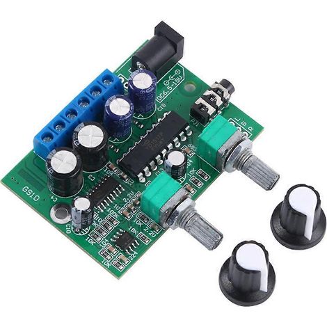 2.1-Kanal-Class-D-25W+6W+6W-HiFi-Leistungsverstärkerplatine mit Lautstärkeregler für Lautsprecher, Subwoofer und Heimkinoanlage. (1/5)