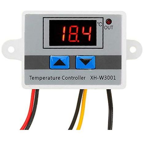 Memkey – Thermostat numérique 220V pour chauffage et refroidissement – Plage de -50 à 110 ℃ – Affichage LED large – Capteur étanche (1/4)
