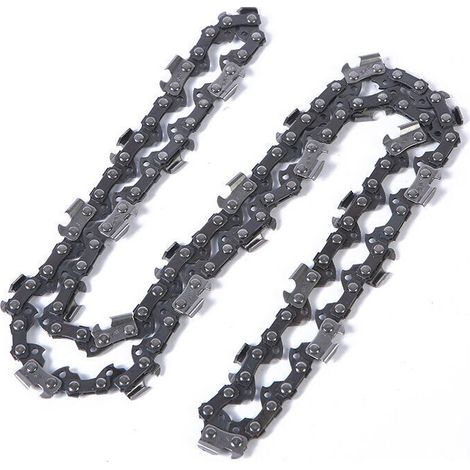 Chaîne de tronçonneuse de 35 cm 3/8" LP 52 maillons d'entraînement, 1 Pièces Chaîne de Tronçonneuse, Compatible avec Bosch, Makita, Husqvarna, Dolmar, Einhell, Makita DUC353Z, etc (1/4)