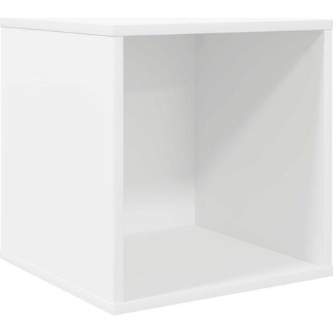 Caja para álbumes de vinilo Blanco 37 x 36,5 x 38 cm vidaXL (1/5)