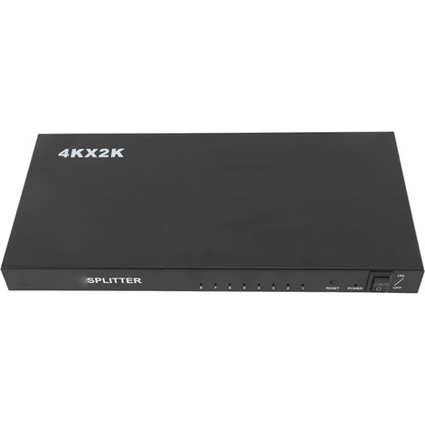 Répartiteur vidéo composite 4K HD, 1 entrée, 8 sorties audio/vidéo pour DVD, décodeur et consoles de jeux (1/5)