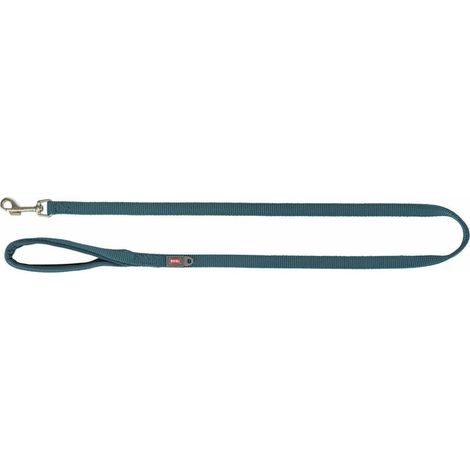 Correa para Perro Trixie Premium Azul 1 m M/L (1/2)