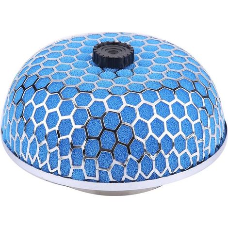Filtre à air Keenso universel à haut débit en mousse, design champignon, filtre d'admission d'air (bleu) (1/5)