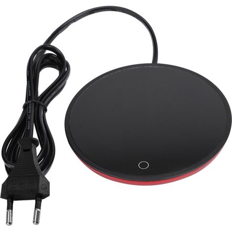 Almohadilla calefactora eléctrica táctil e impermeable para tazas, cojín calefactor para café, té y leche, UE 220V (1/5)