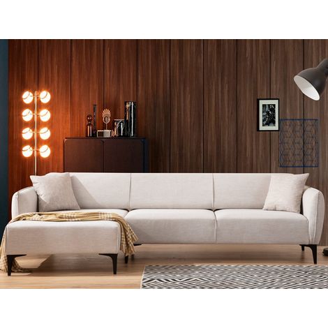 Ecksofa links Belissimo Off White (1/5)