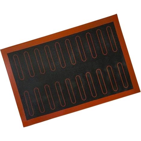 MAGICLULU Tapis de Cuisson Silicone Antiadhésif pour Four Plaques de Cuisson Tapis à Biscuits Répartition Chaleur Uniforme'Comme Montré'58.538.5cm (1/5)