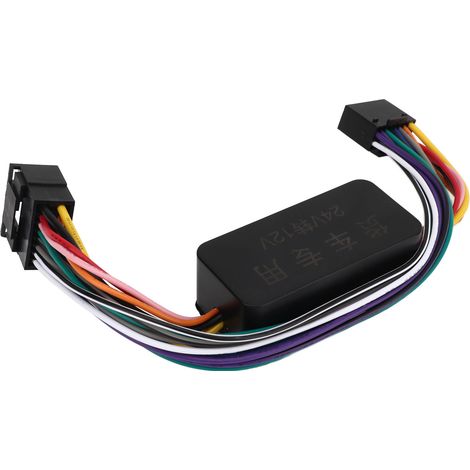 Convertisseur abaisseur de tension 24 V vers 12 V pour camion, module transformateur de réduction de tension pour système Android. (1/5)