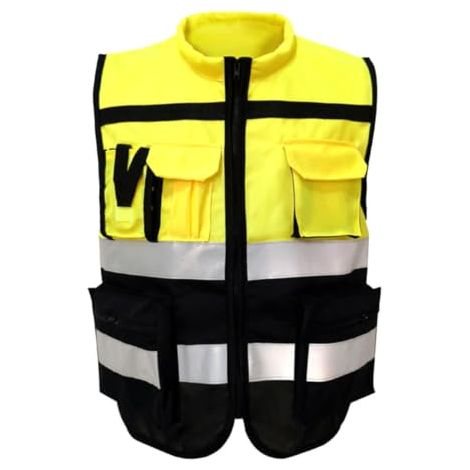 Gilet Réfléchissant de Sécurité Vélo XXL pour Cyclistes, Tissu (1/5)