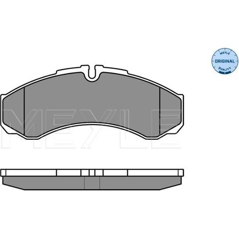 Kit de plaquettes de frein, frein à disque Meyle 025 291 2117 IVECO 2994086