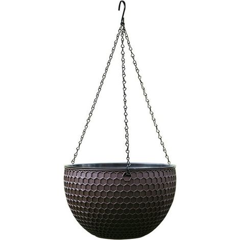 Macetas colgantes autorriego Visland – Para interior y exterior – Reduce riego – Perfectas para hierbas, flores o suculentas