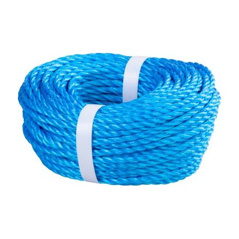 Seil Strend Pro Premium, PP, 4 mm, Schnur, gedreht, blau, L-30 m