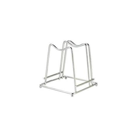 Support de planche à découper en acier inoxydable, range-planche mural ou sur plan de travail, pour cuisine – Séchage rapide–